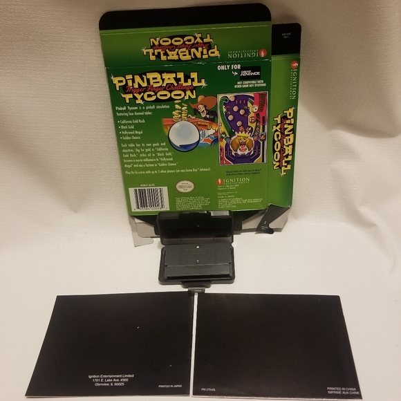 Gameboy Pinball Tycoon game- with original box and booklet! - Picture 2 of 2